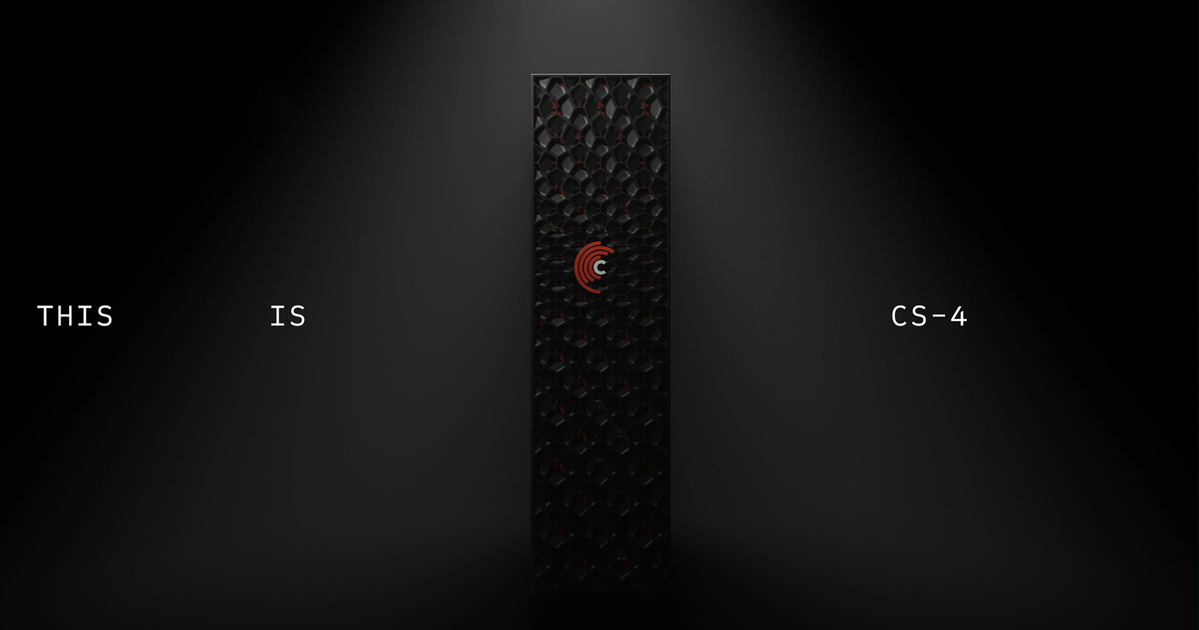 Cerebras Introduces CS-4 — Up to 30x Faster Inference, 1,000+ Tokens/sec for 10T-Parameter Models