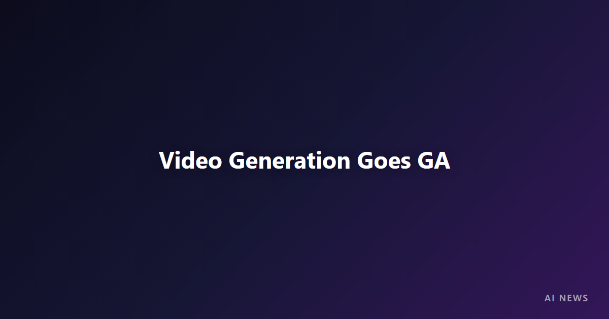 Google Gemini Omni Flash Leaves Beta — Video Generation Goes GA