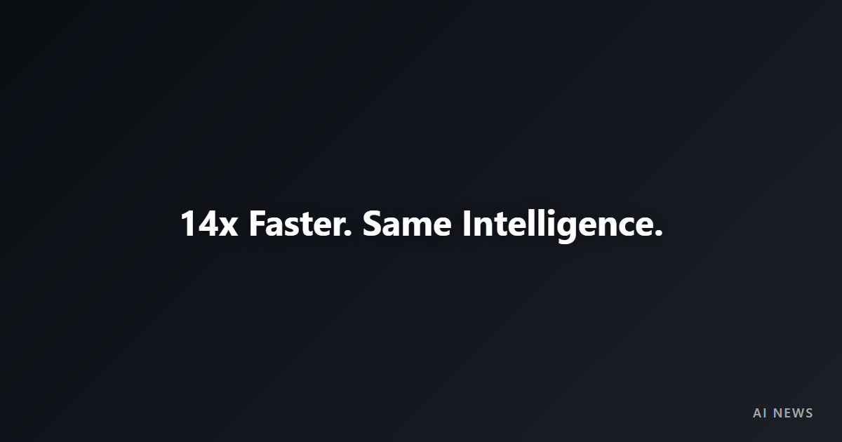 OpenAI Launches Ultrafast Mode — GPT-5.6 Sol Runs 14x Faster on Cerebras